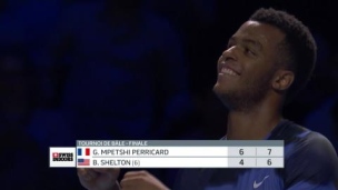 Perricard surprend Shelton en grande finale