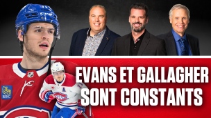 Gallagher et Evans jouent du gros hockey!