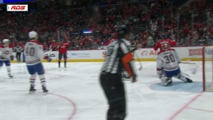 Wilson redirige le tir-passe d'Ovechkin