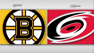 Bruins 2 - Hurricanes 8