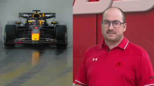 Démonstration de Max Verstappen sous la pluie