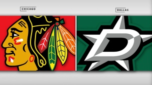 Blackhawks 1 - Stars 3