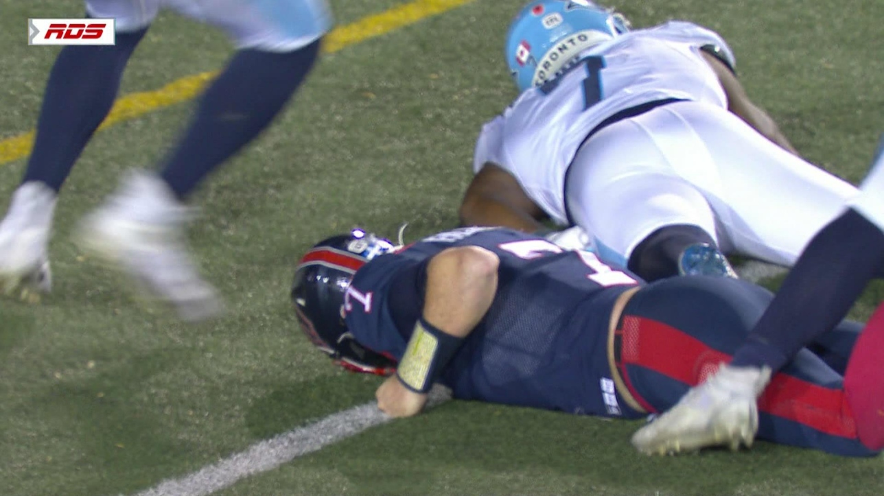 LCF : un 5e revirement contre les Alouettes (football) | Vidéo | RDS.ca