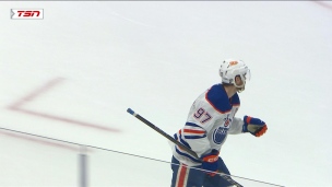 McDavid frappe une 2e fois en 1re période