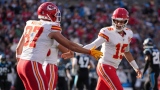 Travis Kelce et Patrick Mahomes