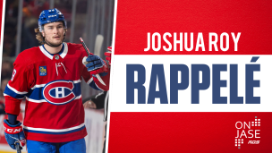 Joshua Roy rappelé, RHP demeure à Laval