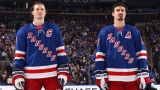 Jacob Trouba et Chris Kreider