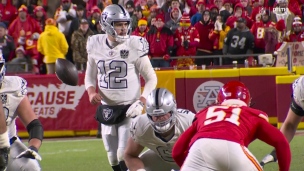 Les Raiders donnent la victoire aux Chiefs