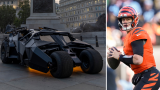 Joe Burrow a acheté une réplique de la Batmobile.