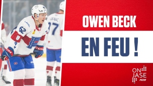 « Owen Beck est le meilleur joueur du Rocket! »