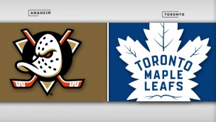 Ducks 2 - Maple Leafs 3