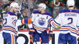 Vasily Podkolzin, Leon Draisaitl et Evan Bouchard