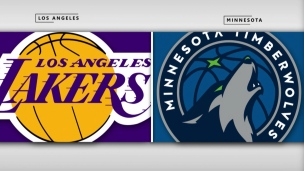 Lakers 87 - Timberwolves 97