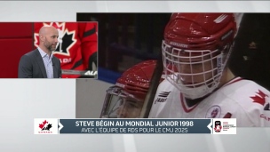 Steve Bégin s'ajoute à notre équipe pour le Mondial junior