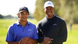 Charlie et Tiger Woods