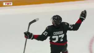 Cowan assure la victoire au Canada