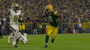 Le jeu terrestre des Packers fait mal aux Saints