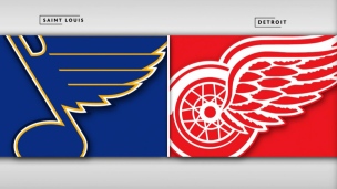 Blues 4 - Red Wings 0