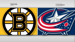 Bruins 2 - Blue Jackets 6