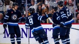 Les Jets de Winnipeg célèbrent