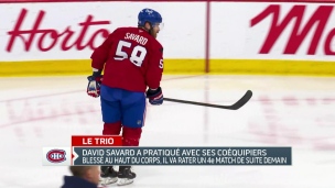 Savard s'approche d'un retour au jeu