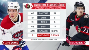 Le contrat de Greig peut-il servir de base pour Evans?