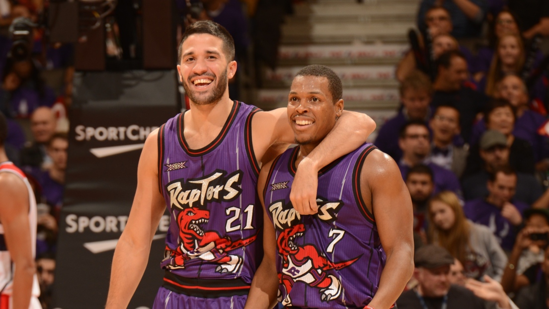 Greivis Vasquez et Kyle Lowry