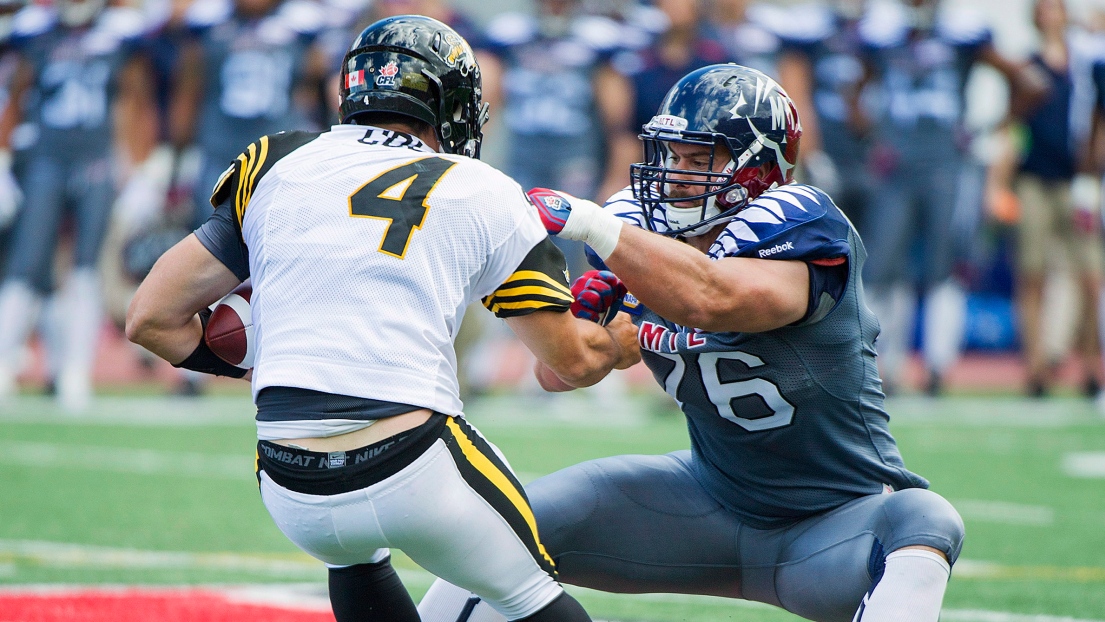 Zach Collaros et Scott Paxson