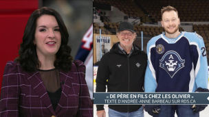 Mathieu Olivier : le hockey de père en fils