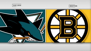 Sharks 3 - Bruins 6 