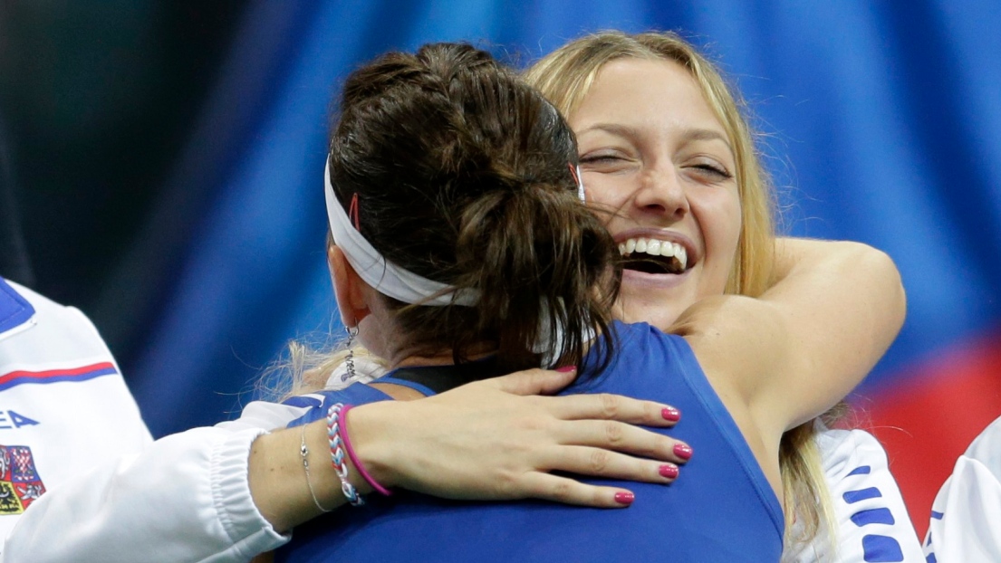 Lucie Safarova et Petra Kvitova