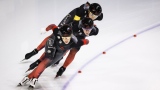 Valérie Maltais, Ivanie Blondin et Isabelle Weidemann