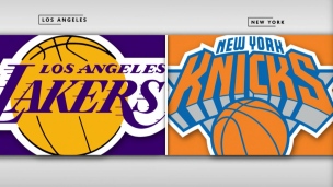 Lakers 128 - Knicks 112