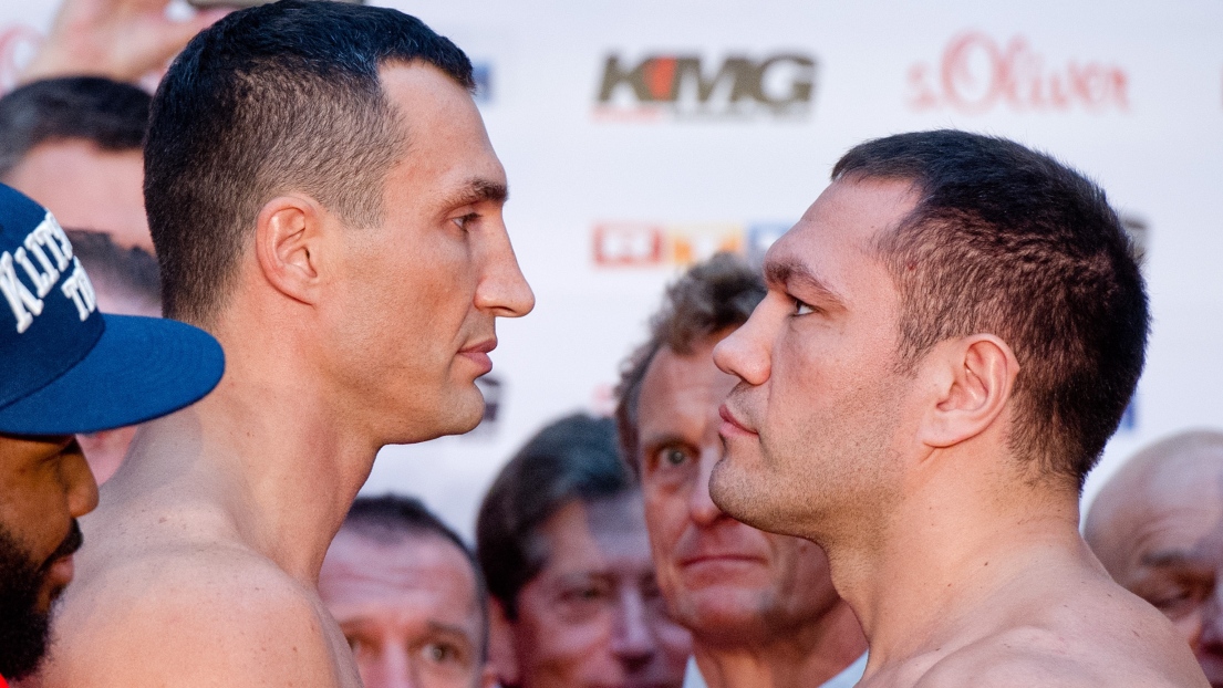 Wladimir Klitschko et Kubrat Pulev