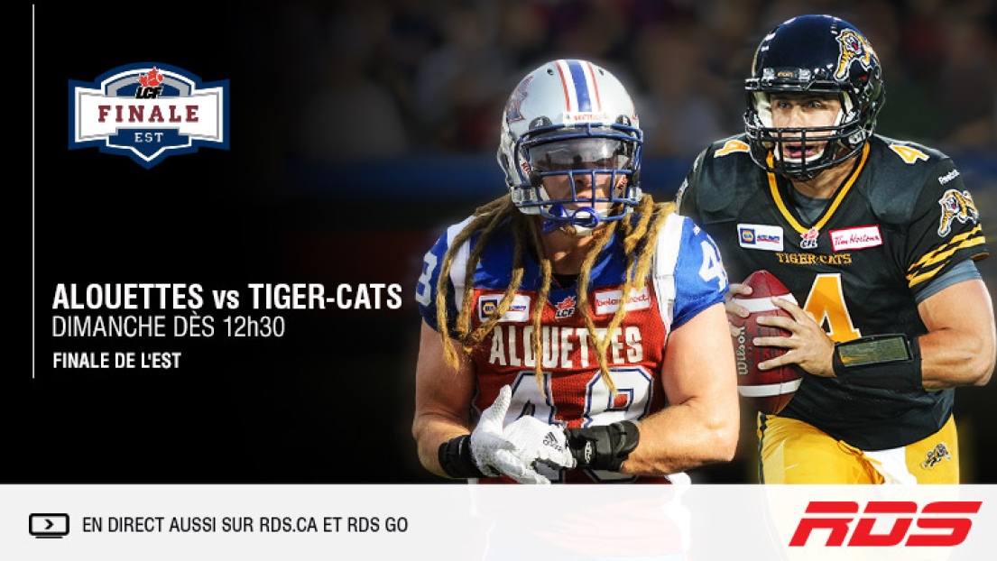 Finale de l'Est - Alouettes vs Tiger-Cats