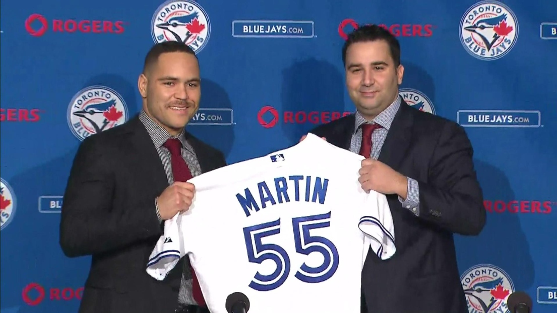 Russell Martin et Alex Anthopoulos