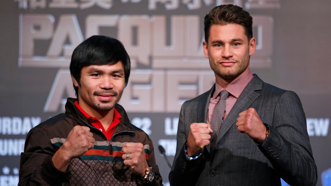 Manny Pacquiao et Chris Algieri