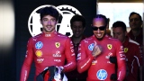 Charles Leclerc et Lewis Hamilton