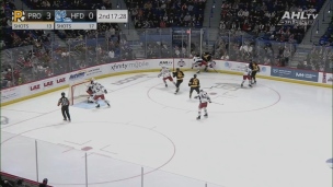 Fitzgerald atteint par un patin au cou