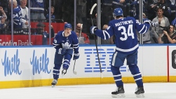 Mitch Marner et Auston Matthews