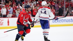 Alex Ovechkin et Nick Suzuki