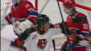 Cayden Lindstrom continue de s'illustrer