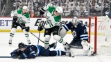 Mason Marchment et Connor Hellebuyck