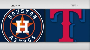 Astros 0 - Rangers 1