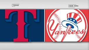 Rangers 2 - Yankees 5