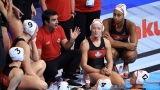 L'équipe canadienne de water-polo.