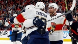 Les Panthers célèbrent un but de Matthew Tkachuk