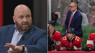 Sylvain Guimond discute des entraîneurs