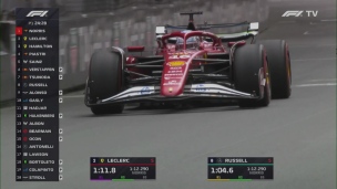 Charles Leclerc le plus rapide vendredi