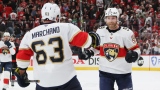 Sam Bennett et Brad Marchand